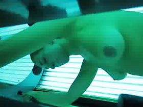 Съемки с камерой в солярии