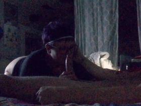 Мужик заснял на камеру как его теща делает ему минет пока жены нет дома